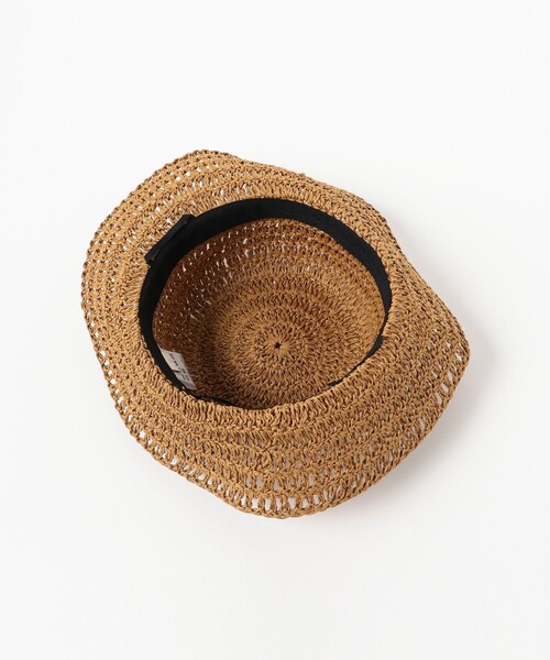 B:MING by BEAMS（ビーミングバイビームス）の「B:MING by BEAMS / ペーパー クロシェ ハット（ハット・レディース・ブラウン系その他3/ブラック/ナチュラル・ONE SIZE）」の13枚目の写真