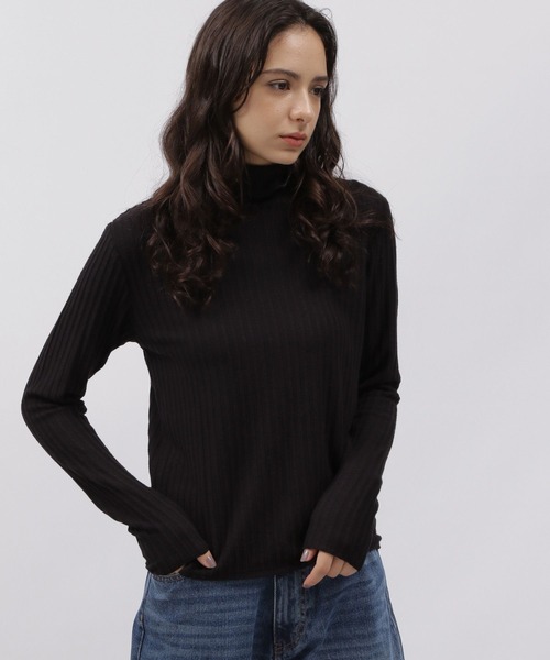 LAKOLE(ラコレ)の「モールドリブニットソー / 987987(ニット/セーター・レディース・アイボリー/グレー/ブラック/イエロー・MEDIUM/SMALL)」の15枚目の写真