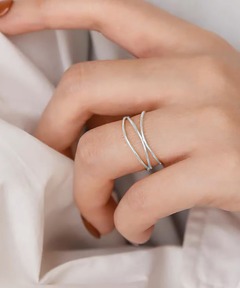 unique/ユニーク SLOBE別注 ダイヤモンド2粒リング（リング）｜UNIQUE