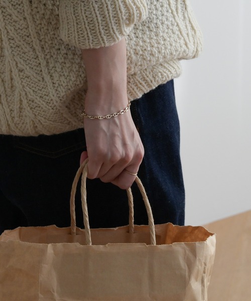 CANAL JEAN（キャナルジーン）の「Pt　ペタルチェーンブレスレット（ブレスレット・レディース・ゴールド/シルバー・ONE SIZE）」の10枚目の写真