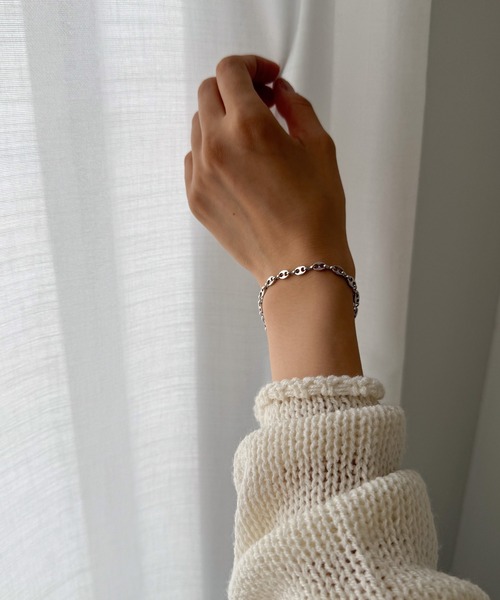 CANAL JEAN（キャナルジーン）の「Pt　ペタルチェーンブレスレット（ブレスレット・レディース・ゴールド/シルバー・ONE SIZE）」の9枚目の写真