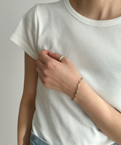 CANAL JEAN（キャナルジーン）の「Pt　ペタルチェーンブレスレット（ブレスレット・レディース・ゴールド/シルバー・ONE SIZE）」の10枚目の写真