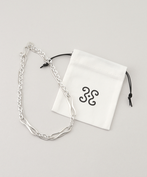 サピアバシャール　ネックレス SAPIR BACHAR/サピア バシャール】GOLD ONYX TWIST NECKLACE