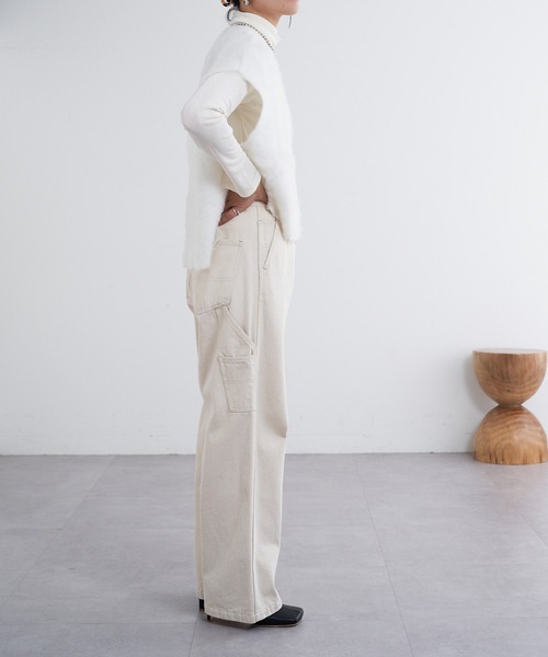 SHENERY（シーナリー）の「起毛ニットベスト（ベスト・レディース・オフホワイト/グレー/ブラック・FREE）」の20枚目の写真