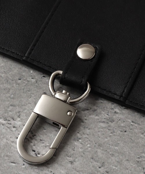 dunhill（ダンヒル）の「【DUNHILL/ダンヒル】本革 ロゴ刻印メタルプレート キーケース（キーケース/キーアクセサリー・メンズ・ブラック・FREE）」の8枚目の写真