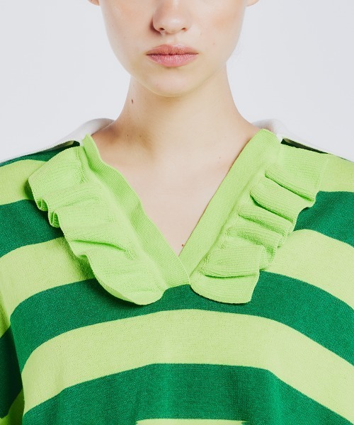 タグ付　DOUBLE STANDARD CLOTHING ボーダーニット DOUBLE STANDARD CLOTHING（ダブルスタンダードクロージング）の