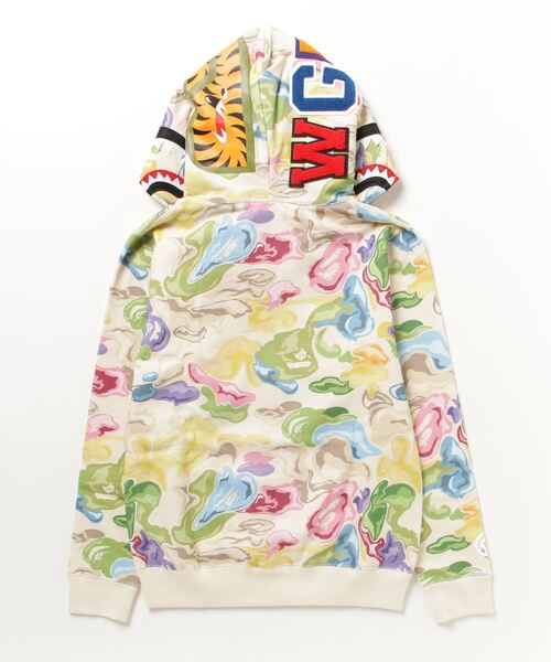 Bape エイプ マルチ　パーカー　Multi camo zip hoodie ☆XL☆ giant multi camo full zip hoodie a bathing ape BAPE