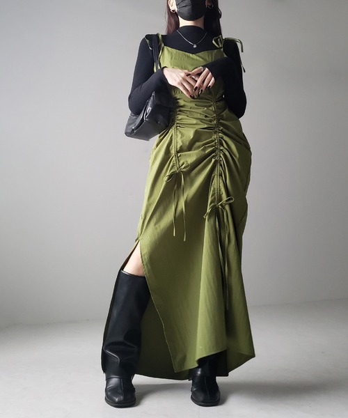 セール】※※【 4color ／ 3size 】 ダブルリボンフロント