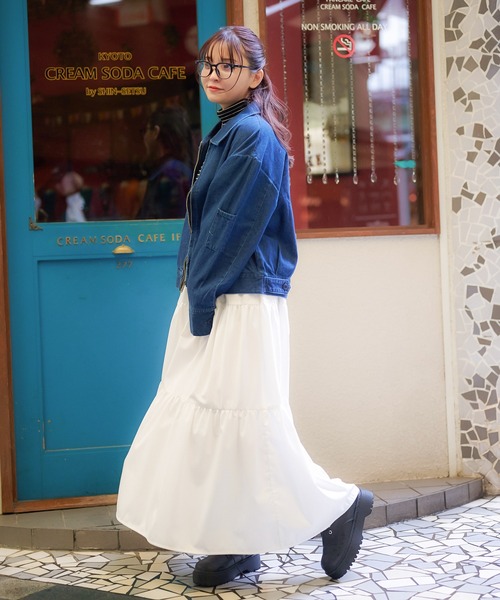 タグ付き】styling/ dickiesブルゾン ブルー