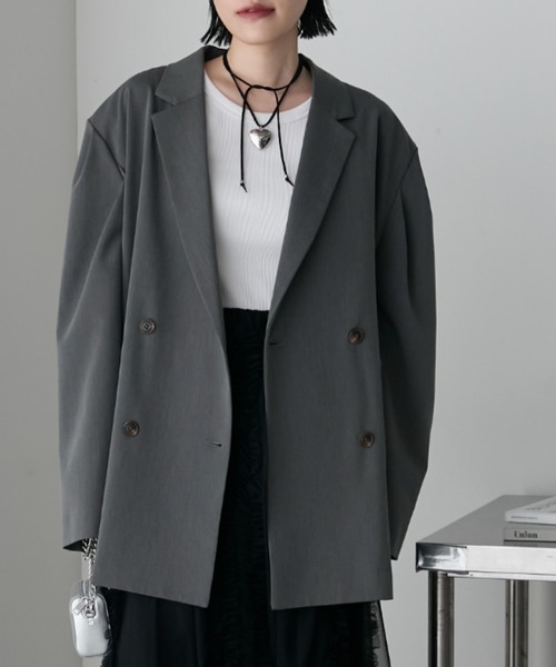 forksy.（フォルクシー）の「【forksy.】パワーショルダーダブル