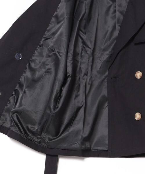 aimoha（アイモハ）の「トレンチジャケット（トレンチコート・レディース・カーキ/ブラック/ベージュ・FREE）」の10枚目の写真