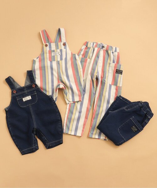 BREEZE(ブリーズ)の「【リンク】シェフパンツ(その他パンツ・キッズ・ベージュ/チャコール/チェック/インディゴブルー/ストライプ/その他10・80/90/100/110/120/130/140)」の15枚目の写真