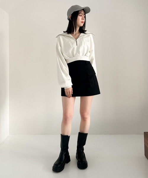 Heather（ヘザー）の「カーゴミニスカート 106731（スカート）」 - WEAR