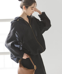 Noble（ノーブル）の「ミルキーシアーボリュームブルゾン