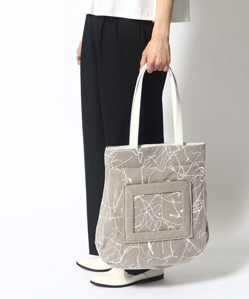 HIROKO HAYASHI(ヒロコハヤシ)の「◆VERNICE(ベルニーチェ)トートバッグ(トートバッグ・レディース・ベージュ系その他4・00)」の21枚目の写真