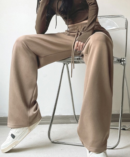 Miniministore（ミニミニストア）の「スウェットパンツ イージーパンツ 韓国（スウェットパンツ・レディース・ブラック/ピンク/グレー/ベージュ/ホワイト/ダークグレー/ネイビー・M/L/S/XL）」の17枚目の写真