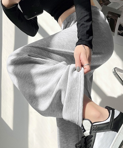 Miniministore（ミニミニストア）の「スウェットパンツ イージーパンツ 韓国（スウェットパンツ・レディース・ブラック/ピンク/グレー/ベージュ/ホワイト/ダークグレー/ネイビー・M/L/S/XL）」の21枚目の写真