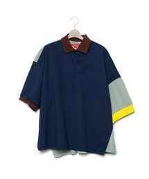 フミトガンリュウ　ポロシャツ　24ss GRAFFITI POLO SHIRT - FUMITO GANRYU (フミトガンリュウ