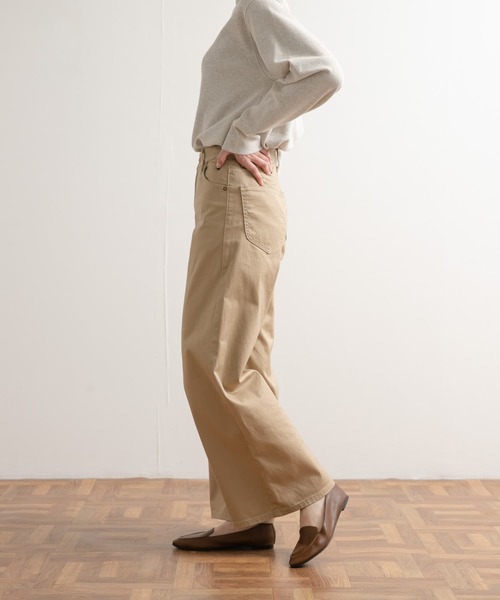 Lee（リー）の「『別注』Lee×DOORS　ワイドストレートパンツ（その他パンツ・レディース・インディゴブルー/ベージュ/ホワイト・X-SMALL/SMALL/MEDIUM）」の11枚目の写真