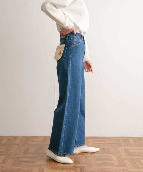 Lee（リー）の「『別注』Lee×DOORS　ワイドストレートパンツ（その他パンツ・レディース・インディゴブルー/ベージュ/ホワイト・X-SMALL/SMALL/MEDIUM）」の16枚目の写真