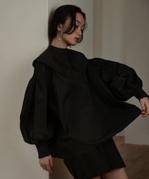 I_am | removal collar volume sleeve blouse(シャツ/ブラウス)