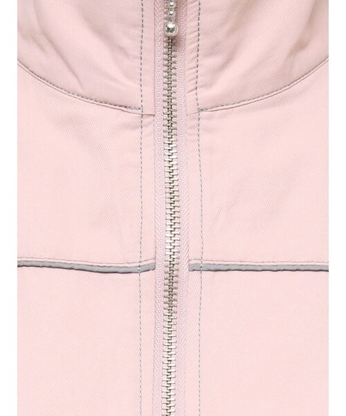 jouetie（ジュエティ）の「ZIPワークベスト【セットアップ対応】（ベスト・レディース・グレー/ピンク・MEDIUM）」の7枚目の写真