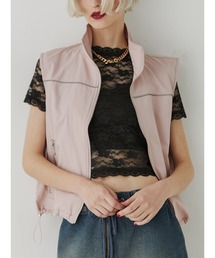 jouetie | ZIPワークベスト【セットアップ対応】(ベスト)