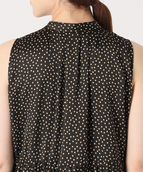 Noble　未使用 ドットサッカードロストワンピース Noble（ノーブル）の「《予約》ドットサッカードロスト