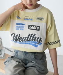 【forksy.】モトクロスグラフィックTシャツ
