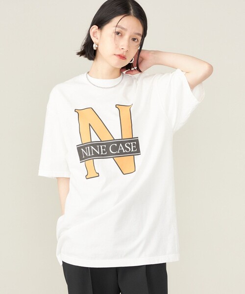 【セール】SHIPS NINE CASE:〈洗濯機可能〉N TEE◇（Tシャツ/カットソー）｜SHIPS（シップス）