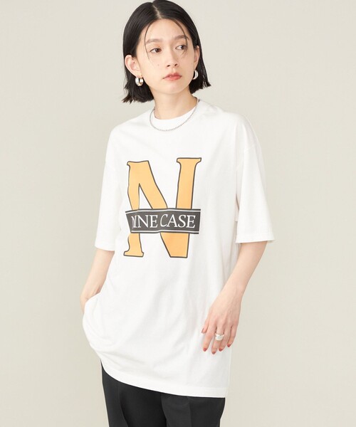 【セール】SHIPS NINE CASE:〈洗濯機可能〉N TEE◇（Tシャツ/カットソー）｜SHIPS（シップス）