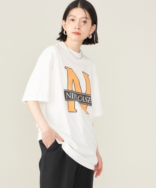 【セール】SHIPS NINE CASE:〈洗濯機可能〉N TEE◇（Tシャツ/カットソー）｜SHIPS（シップス）