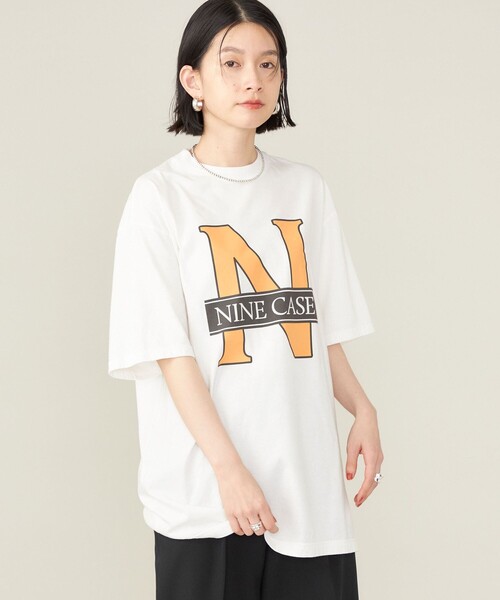 【セール】SHIPS NINE CASE:〈洗濯機可能〉N TEE◇（Tシャツ/カットソー）｜SHIPS（シップス）