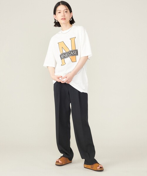 【セール】SHIPS NINE CASE:〈洗濯機可能〉N TEE◇（Tシャツ/カットソー）｜SHIPS（シップス）