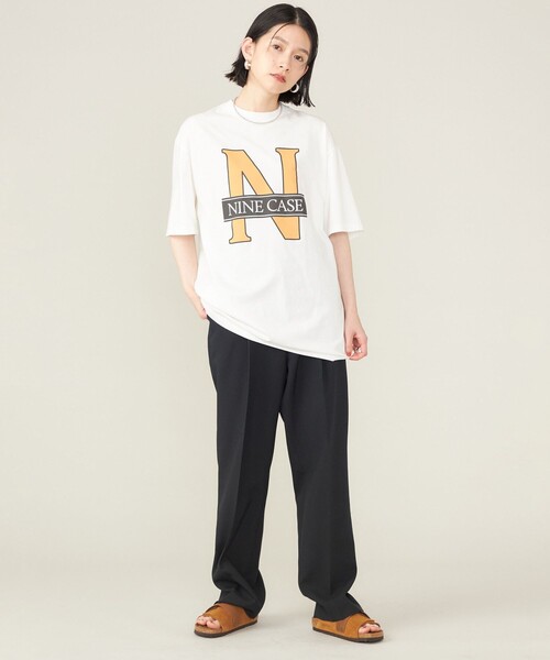 【セール】SHIPS NINE CASE:〈洗濯機可能〉N TEE◇（Tシャツ/カットソー）｜SHIPS（シップス）