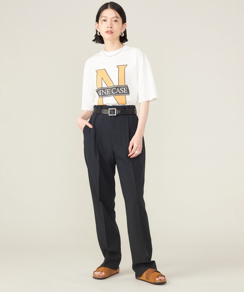 【セール】SHIPS NINE CASE:〈洗濯機可能〉N TEE◇（Tシャツ/カットソー）｜SHIPS（シップス）