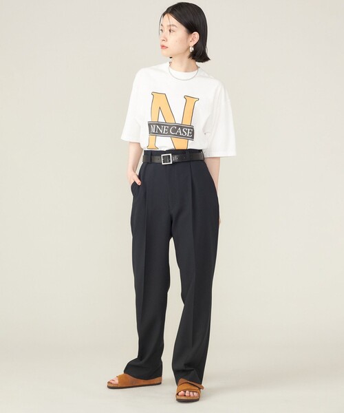 【セール】SHIPS NINE CASE:〈洗濯機可能〉N TEE◇（Tシャツ/カットソー）｜SHIPS（シップス）