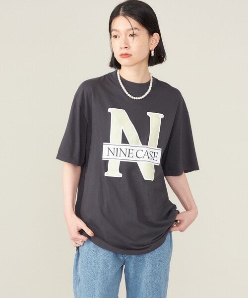 【セール】SHIPS NINE CASE:〈洗濯機可能〉N TEE◇（Tシャツ/カットソー）｜SHIPS（シップス）