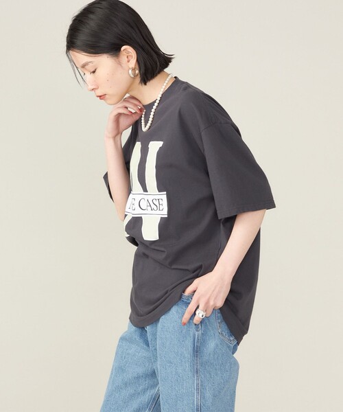 【セール】SHIPS NINE CASE:〈洗濯機可能〉N TEE◇（Tシャツ/カットソー）｜SHIPS（シップス）