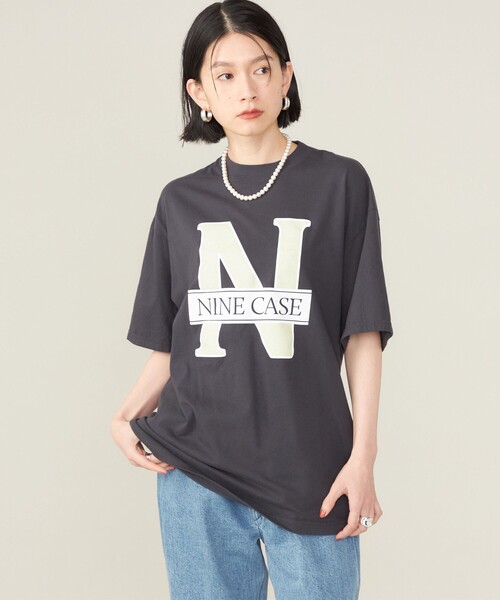 【セール】SHIPS NINE CASE:〈洗濯機可能〉N TEE◇（Tシャツ/カットソー）｜SHIPS（シップス）