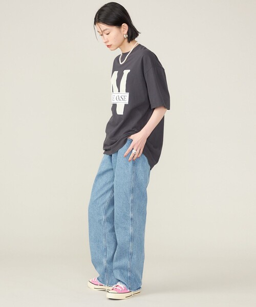 【セール】SHIPS NINE CASE:〈洗濯機可能〉N TEE◇（Tシャツ/カットソー）｜SHIPS（シップス）
