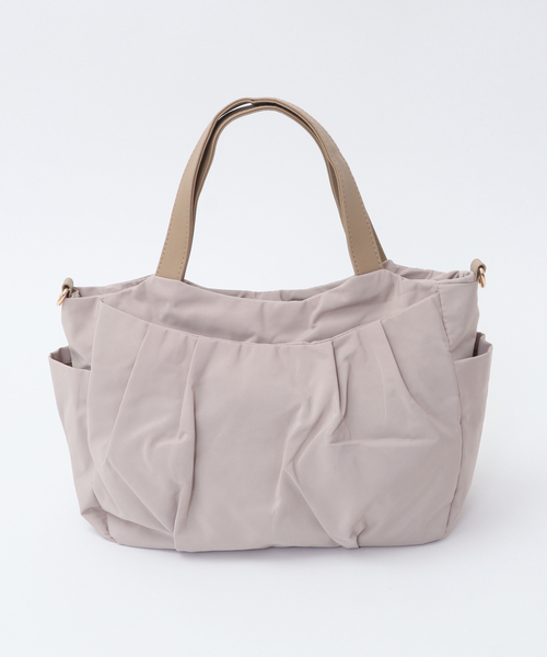 SOFFITTO（ソフィット）の「多ポケットハンドバッグ(取り扱い店舗限定)（トートバッグ・レディース・ピンク/ブラック/グレイッシュベージュ・FREE）」の3枚目の写真