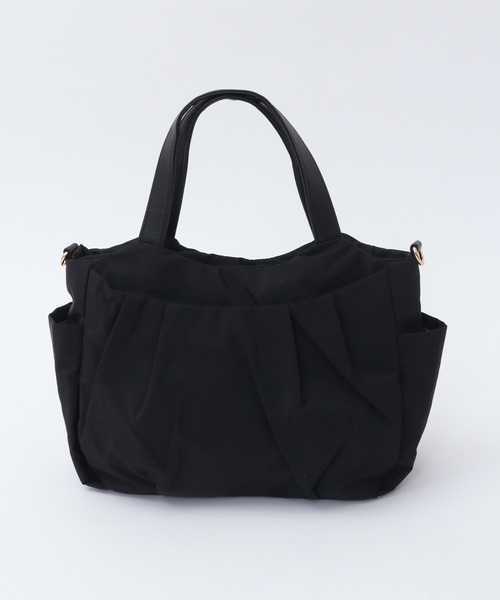 SOFFITTO（ソフィット）の「多ポケットハンドバッグ(取り扱い店舗限定)（トートバッグ・レディース・ピンク/ブラック/グレイッシュベージュ・FREE）」の2枚目の写真