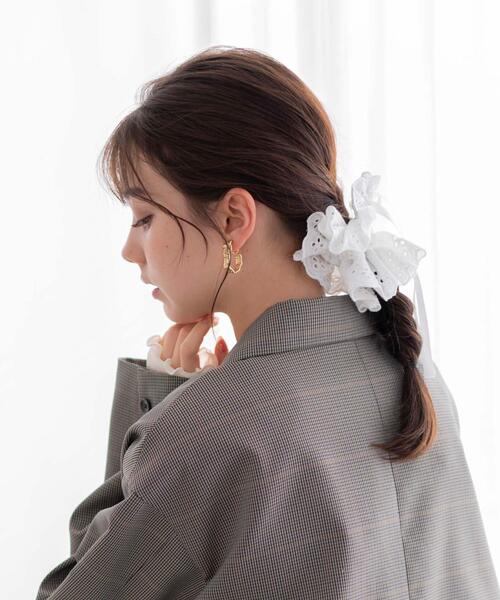 WEGO/リボン付きレースシュシュ（シュシュ）｜WEGO（ウィゴー