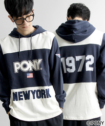 PONY | ∴WEGO/PONYメッシュロゴプルパーカー(パーカー)