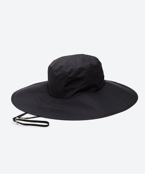 Kijima takayukj POLY COTTON SAFARI HAT 黒 KIJIMA TAKAYUKI POLY COTTON SAFARI HAT W-241353 【公式通販】