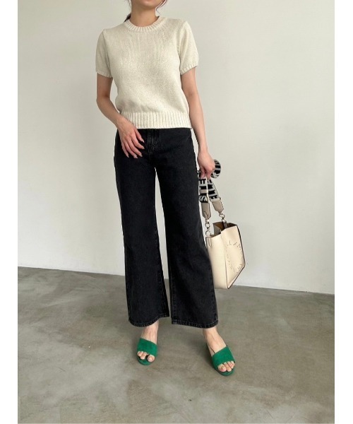 DAIS-Y（デイジー）の「サマー半袖ニット（ニット/セーター・レディース・ライトブルー/アイボリー/ピンク・FREE）」の22枚目の写真