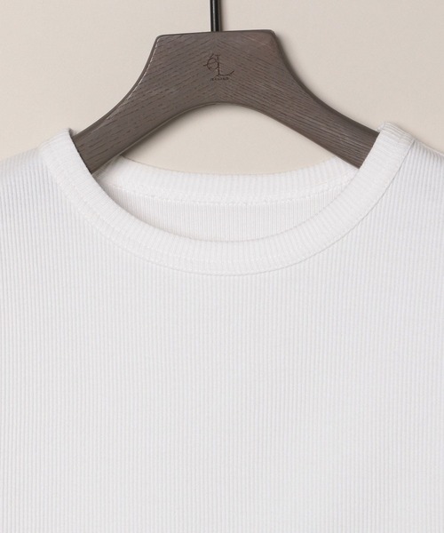 eL（エル）の「【eL】Rib Just Tee/105145（Tシャツ/カットソー・レディース・ブルー/ホワイト/ブラック/イエロー系その他/ブルー系その他/レッド・FREE）」の8枚目の写真