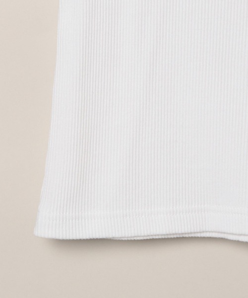 eL（エル）の「【eL】Rib Just Tee/105145（Tシャツ/カットソー・レディース・ブルー/ホワイト/ブラック/イエロー系その他/ブルー系その他/レッド・FREE）」の11枚目の写真