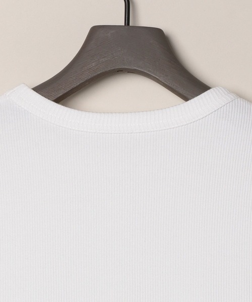 eL（エル）の「【eL】Rib Just Tee/105145（Tシャツ/カットソー・レディース・ブルー/ホワイト/ブラック/イエロー系その他/ブルー系その他/レッド・FREE）」の12枚目の写真